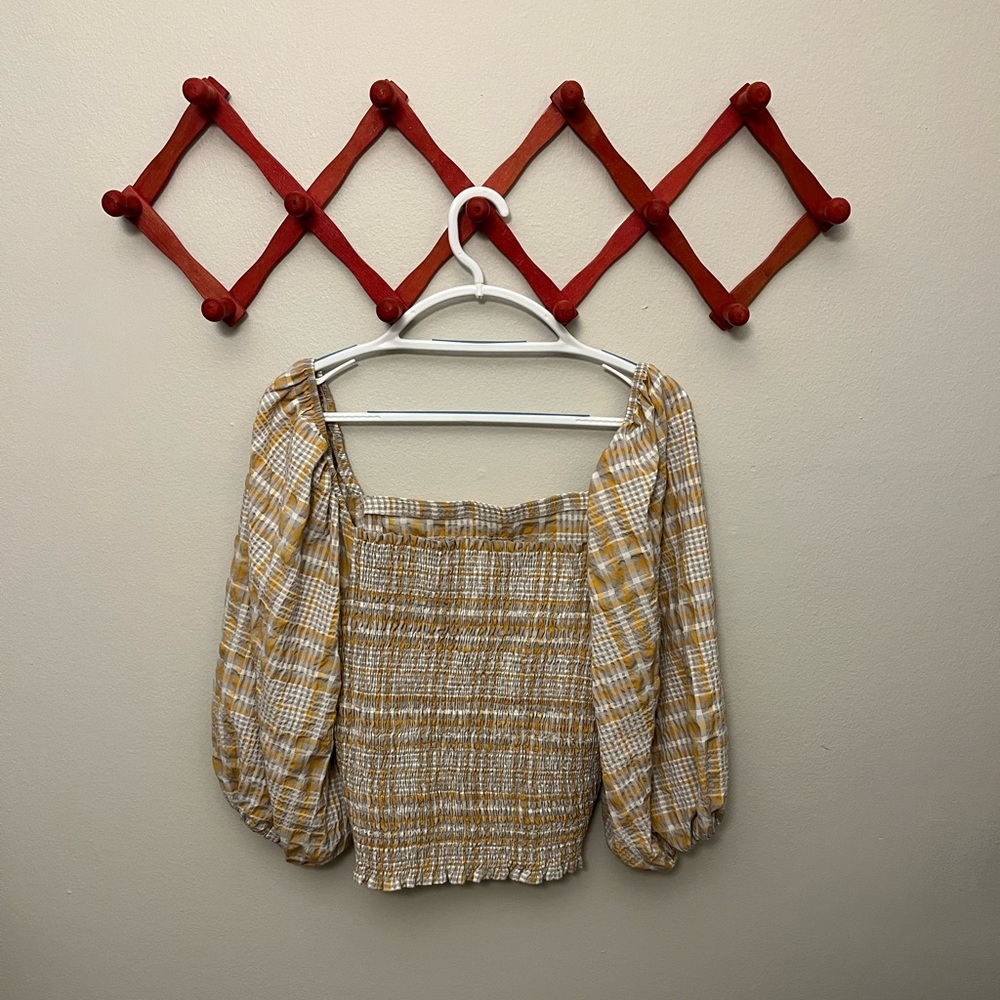 NWOT Anthropologie Maeve Square-Neck Blouse - Picture 6 of 7